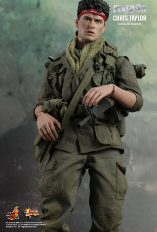 Hot Toys PLATOON CHRIS TAYLOR 1/6TH Scale Action Figure