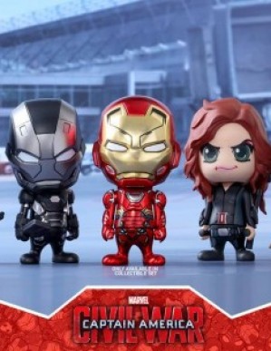 Hot Toys Captain America: Civil War Team Iron Man Cosbaby Set of 5
