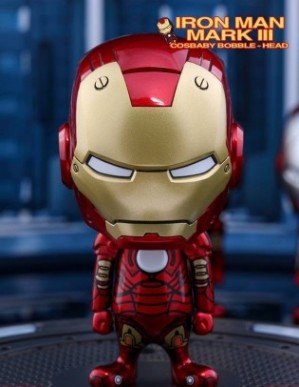 Hot Toys Iron Man 3 Iron Man Mark III Cosbaby Bobble Head