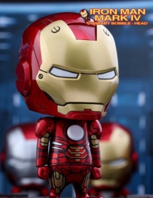 Hot Toys Iron Man 3 Iron Man Mark IV Cosbaby Bobble Head