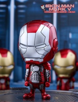 Hot Toys Iron Man 3 Iron Man Mark V Cosbaby Bobble Head