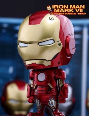 Hot Toys Iron Man 3 Iron Man Mark VII Cosbaby Bobble Head