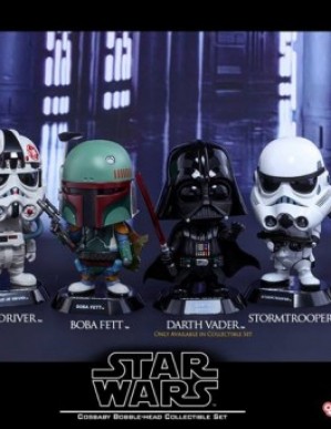 Hot Toys STAR WARS Darth Vader in Force COSBABY Set