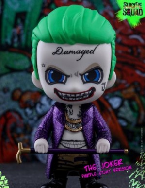 Hot Toys Suicide Squad Joker Purple Coat Cosbaby Bobble Head