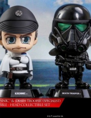 Hot Toys Star Wars Rogue One Director Krennic and Death Trooper Cosbaby Set