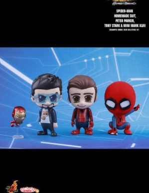 Hot Toys SPIDER-MAN: HOMECOMING SPIDER-MAN COSBABY SET