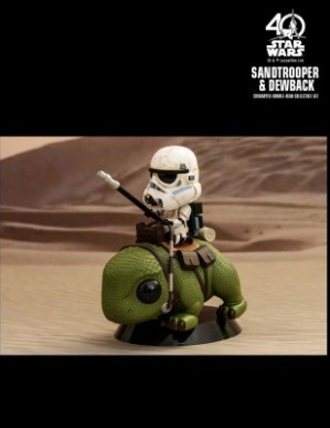 Hot Toys STAR WARS: A NEW HOPE Sandtrooper & Dewback COSBABY