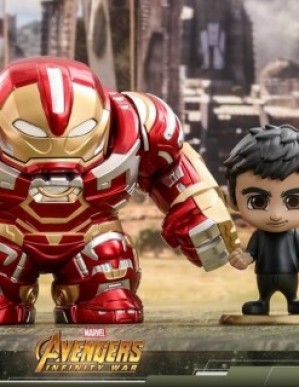 Hot Toys COSB440 Avengers: Infinity War Hulkbuster and Bruce Cosbaby Set