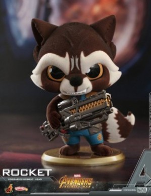 Hot Toys - COSB452 - Avengers: Infinity War - Cosbaby(S) Bobble-Head - Rocket