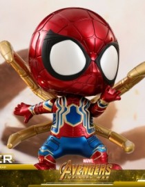Hot Toys - COSB459 - Avengers: Infinity War - Cosbaby(L) Bobble-Head - Iron Spider