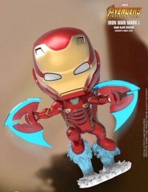 Hot Toys AVENGERS: INFINITY WAR Iron Man Mark L Nano Blade Cosbaby