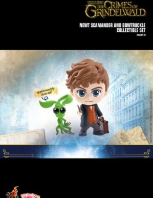 Hot Toys FANTASTIC BEASTS: TCOG Newt and Bowtruckle Cosbaby Set