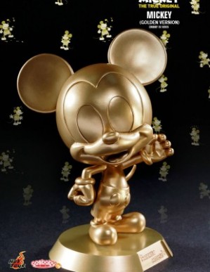 Hot Toys MICKEY MOUSE 90TH ANNIVERSARY MICKEY GOLDEN VERSION COSBABY