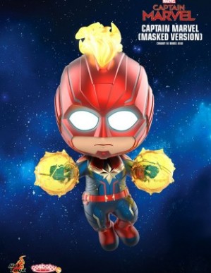 Hot Toys CAPTAIN MARVEL MASKED VERSION COSBABY
