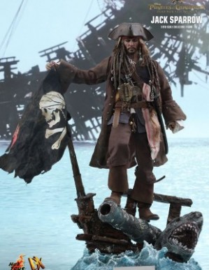 Hot Toys PIRATES OF THE CARIBBEAN DEAD MEN TELL NO TALES JACK SPARROW