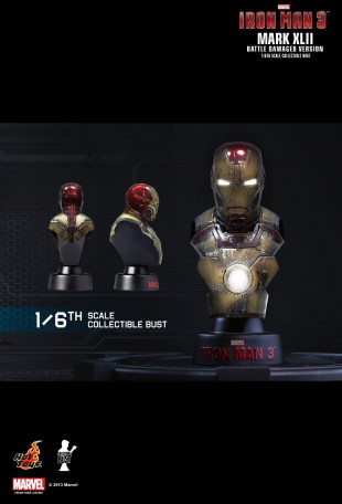 Hot Toys IRON MAN 3 1/6TH COLLECTIBLE BUST SERIES