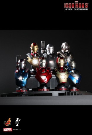 Hot Toys IRON MAN 3 1/6TH COLLECTIBLE BUST SERIES