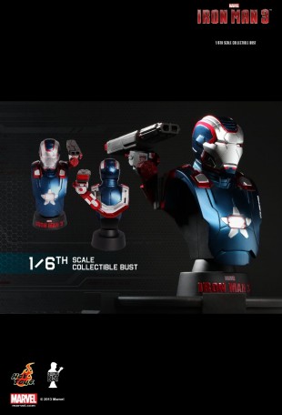 Hot Toys IRON MAN 3 1/6TH COLLECTIBLE BUST SERIES