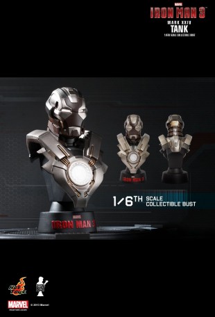 Hot Toys IRON MAN 3 1/6TH COLLECTIBLE BUST SERIES