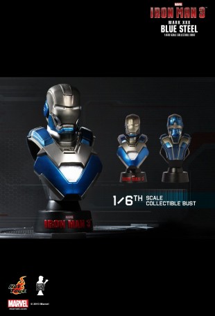 Hot Toys IRON MAN 3 1/6TH COLLECTIBLE BUST SERIES