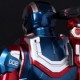 Hot Toys IRON MAN 3 IRON PATRIOT 1/4TH SCALE BUST