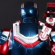 Hot Toys IRON MAN 3 IRON PATRIOT 1/4TH SCALE BUST