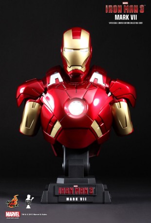 Hot Toys IRON MAN 3 MARK VII 1/4TH SCALE BUST