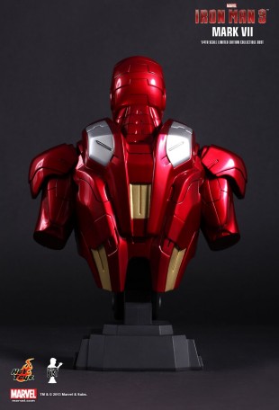 Hot Toys IRON MAN 3 MARK VII 1/4TH SCALE BUST