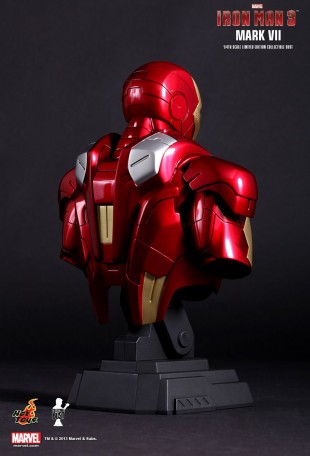 Hot Toys IRON MAN 3 MARK VII 1/4TH SCALE BUST