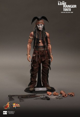 Hot Toys THE LONE RANGER TONTO 1/6TH Scale Action Figure