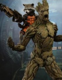 Hot Toys GUARDIANS OF THE GALAXY ROCKET AND GROOT