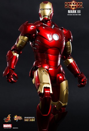 Hot Toys IRON MAN MARK III Diecast 1/6TH Scale Figure