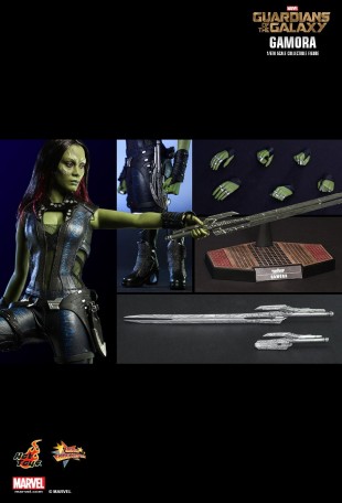 Hot Toys GUARDIANS OF THE GALAXY GAMORA 1/6TH Scale Figure