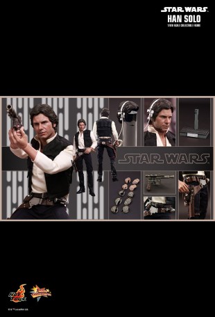 Hot Toys STAR WARS EPISODE IV A NEW HOPE HAN SOLO 1/6TH Scale Figure