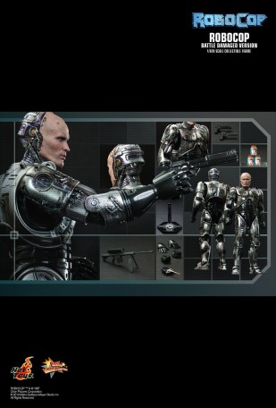 Hot Toys ROBOCOP BATTLE DAMAGED VERSION 1/6TH Scale Figure