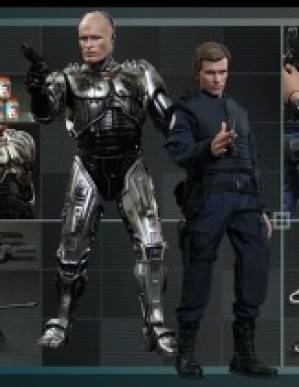 Hot Toys ROBOCOP BATTLE DAMAGED VERSION & ALEX MURPHY