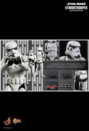 Hot Toys STAR WARS EPISODE IV A NEW HOPE STORMTROOPER 1/6TH Scale Figure