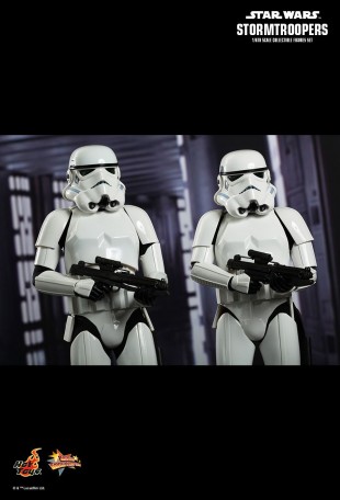 Hot Toys STAR WARS: EPISODE IV A NEW HOPE STORMTROOPERS Set