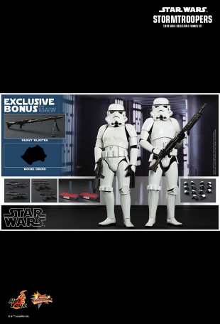 Hot Toys STAR WARS: EPISODE IV A NEW HOPE STORMTROOPERS Set