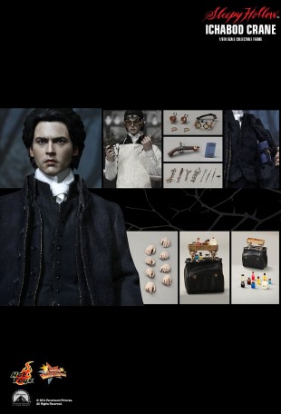 Hot Toys SLEEPY HOLLOW ICHABOD CRANE 1/6TH Scale Figure