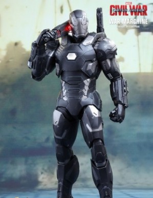 Hot Toys CAPTAIN AMERICA: CIVIL WAR WAR MACHINE MARK III Diecast Figure