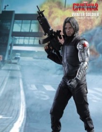 Hot Toys CAPTAIN AMERICA: CIVIL WAR WINTER SOLDIER 1/6TH Scale Figure