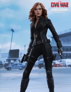 Hot Toys CAPTAIN AMERICA: CIVIL WAR BLACK WIDOW 1/6TH Scale Figure