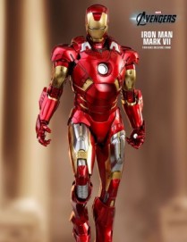 Hot Toys THE AVENGERS IRON MAN MARK VII 1/6TH Scale Diecast Figure