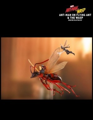 Hot Toys ANT-MAN ON FLYING ANT AND THE WASP MINIATURE SET