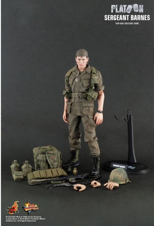 Hot Toys PLATOON SERGEANT BARNES 1/6TH Scale Figure