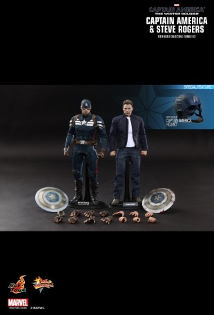 Hot Toys CAPTAIN AMERICA STEALTH Set 1/6th Scale Figure