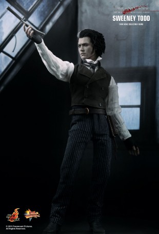 Hot Toys SWEENEY TODD 1/6TH Scale Action Figure