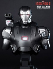 Hot Toys IRON MAN 3 WAR MACHINE 1/4TH SCALE BUST