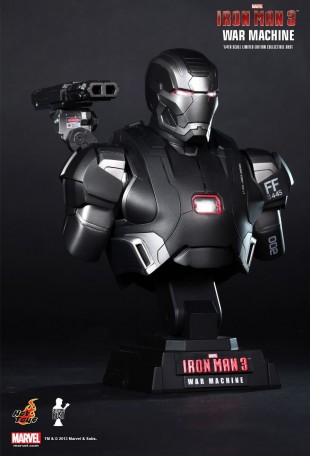 Hot Toys IRON MAN 3 WAR MACHINE 1/4TH SCALE BUST